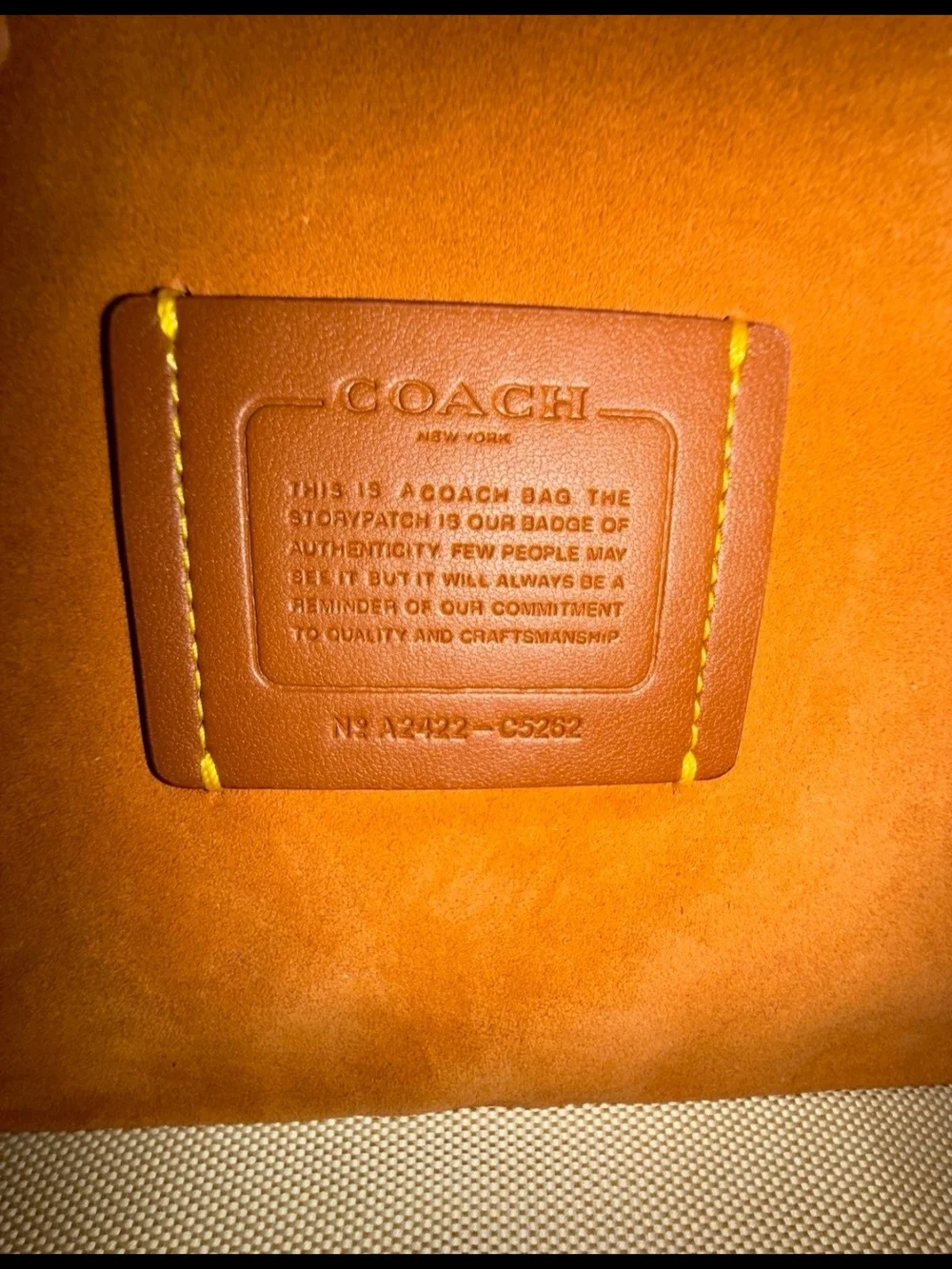 Coach Tabby Shoulder Bag in Saddle Brown